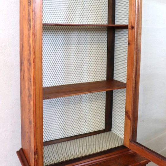 Vitrine ancienne en bois de mélèze, Italie, fin du XIXe siècle – Wood (photo 6 of 13)