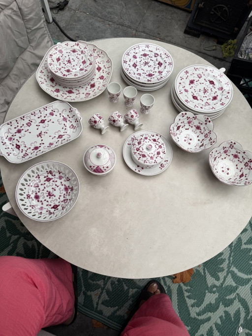Service de petit-déjeuner August Warnevke – servies, Porcelain