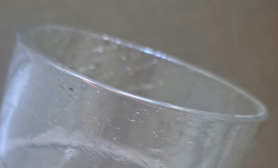 Image 1 of Antikes Apothekerglas aus Glas mit Metalldeckel, sauber