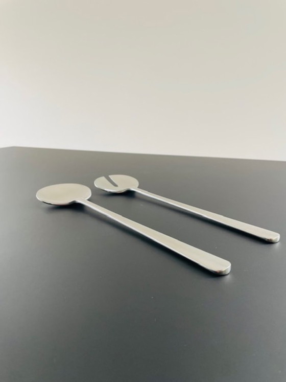 Image 1 of IKEA Sedlig stainless steel salad cutlery