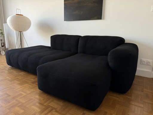 HAY Mags Soft Low Sofa Schwarz