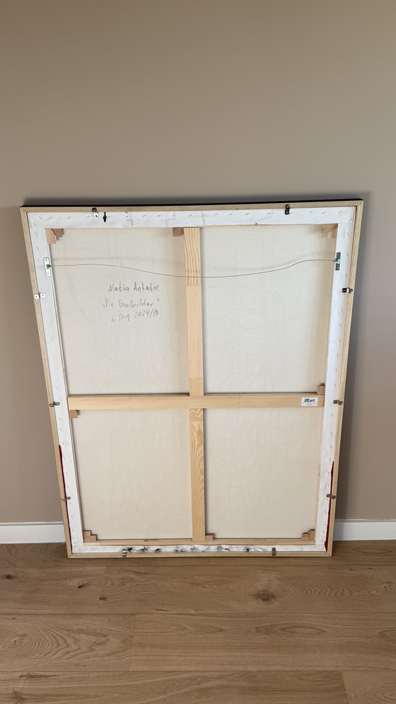 Image 1 of Natia Antadze - The Watcher (acrylic on canvas)