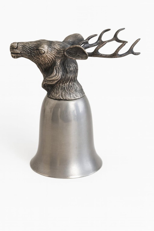 Vintage Mauro Manetti Stag Stirrup Cup