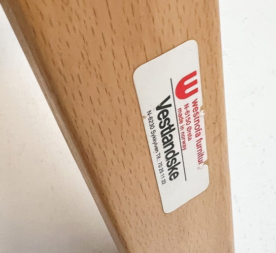 Image 1 of Fauteuil Siesta avec repose-pieds, conçu par Ingmar Relling pour Westnofa, années 1970