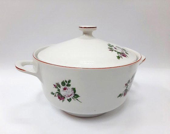 Image 1 of Vintage porcelain serving bowl, soup bowl