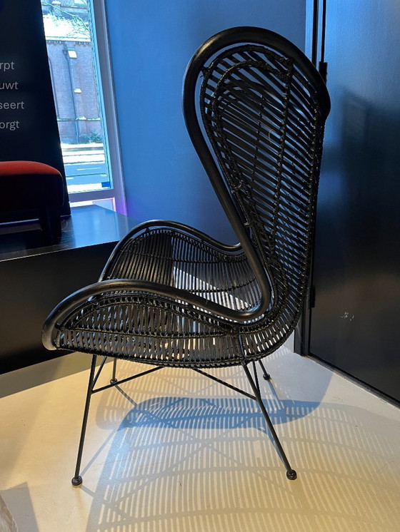 Image 1 of 1x Bohemian egg fauteuil