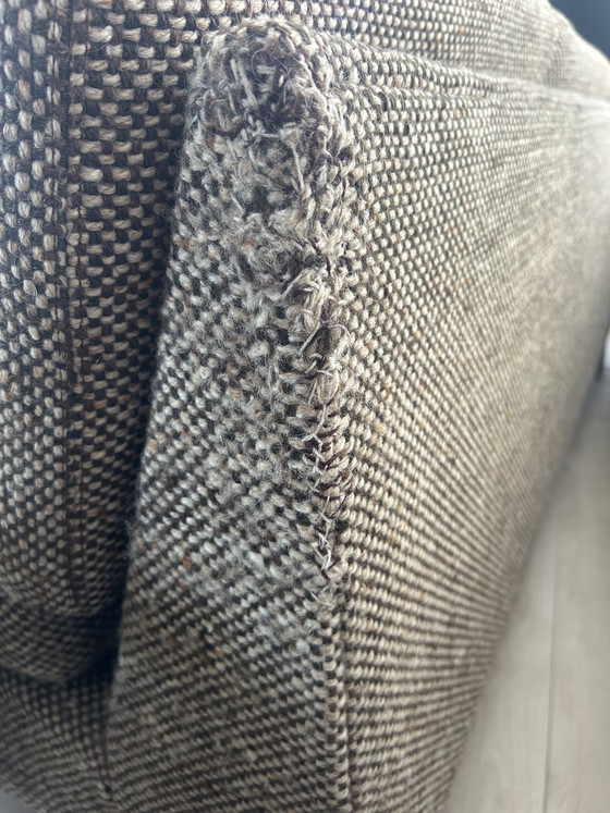 Image 1 of Artifort vintage sofa brown melange wool.