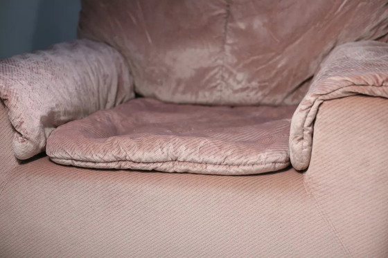 Image 1 of 2x Fauteuils Mousse Et Velours