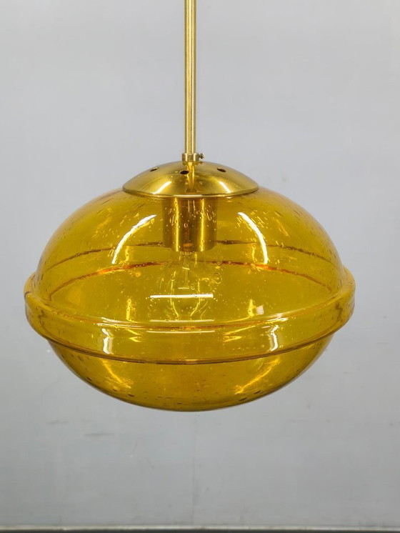 Image 1 of Space Age UFO Pendant Lamp by Kamenický Šenov, Czechoslovakia 1970s