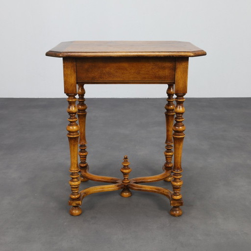 Neo-Baroque Side Table with Drawer, ca. 1890–1920