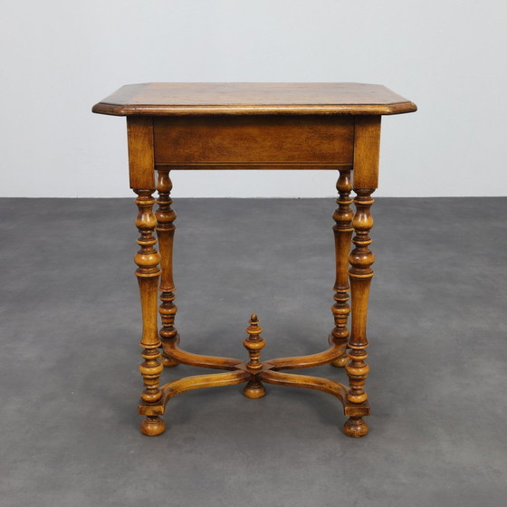 Image 1 of Neo-Baroque Side Table with Drawer, ca. 1890–1920