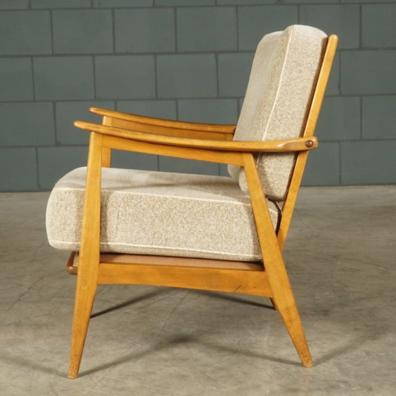 Image 1 of Satz dänischer Loungesessel – Walnuss – 1960er