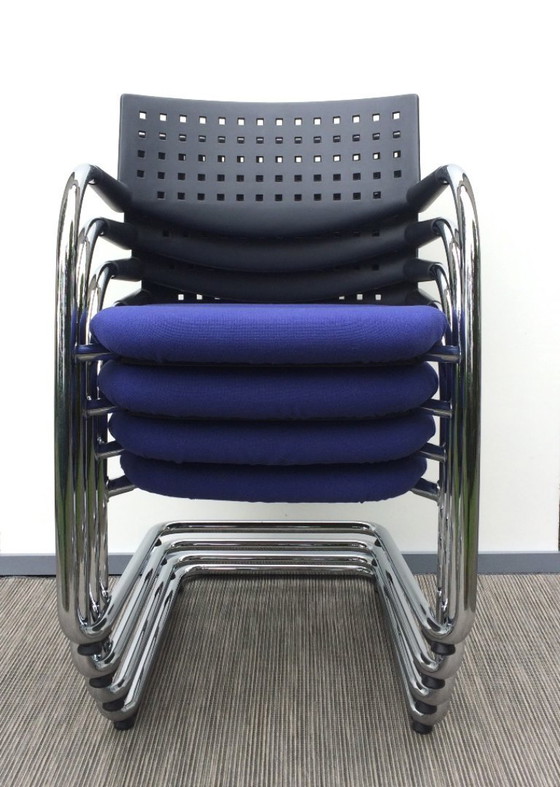 Image 1 of 4 Visavis Chairs Antonio Citterio / VITRA # Vintage 90s # Armstoelen