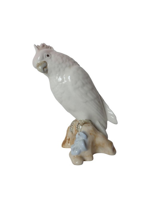 Cockatoo porcelain figurine Royal Dux 18 cm UK4aEb