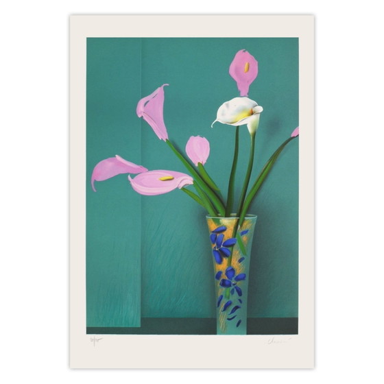 Image 1 of Jean Paul DONADINI Parfum pour un été Signed lithograph 1992