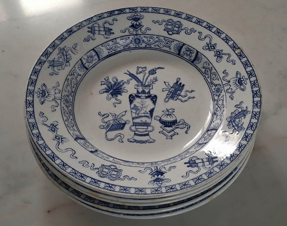 Image 1 of Petrus Regout Maastricht servies "Potiche"