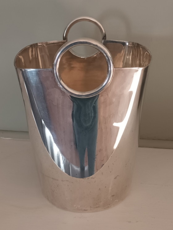 Image 1 of Silver-plated champagne cooler