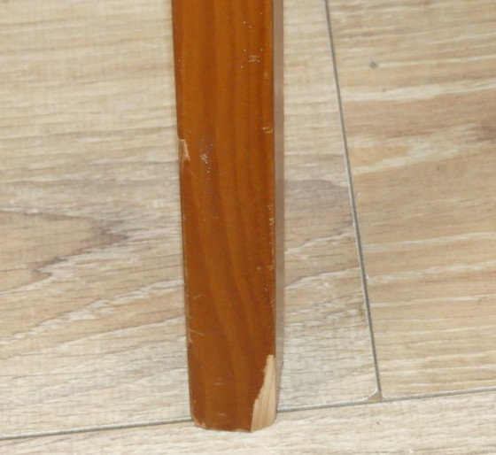 Image 1 of Vintage screw stool, swivel stool, studio stool, piano stool, height adjustable, rotatable, heavy, stable, min. 46cm Ø30/37