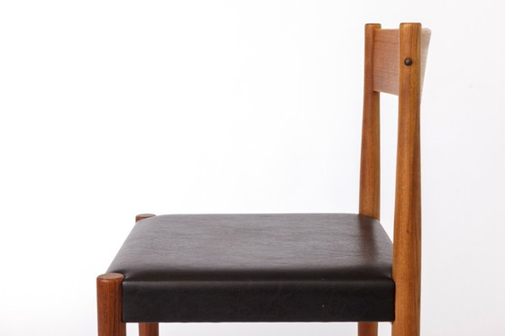 Image 1 of 1 of 10 Poul M. Volther Teak Dining Chair for Frem Røjle, Danish Mid-Century Modern Chair, 1960s Vintage