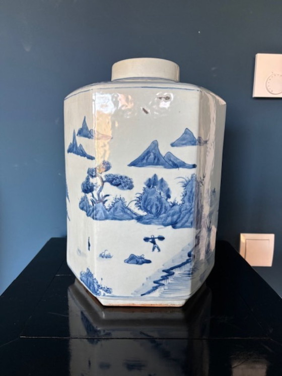 Image 1 of Zeer grote antieke theebus, China