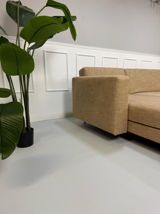 Image 1 of Brühl Fourtwo Designer Sofa Stoff Couch Schlafsofa Four Two Beige
