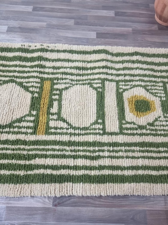 Image 1 of Tapis marocain artisanal en laine 300cmx150cm