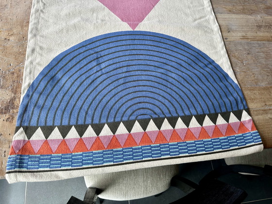 Image 1 of Décoration murale en tapisserie XL design aux couleurs pastel