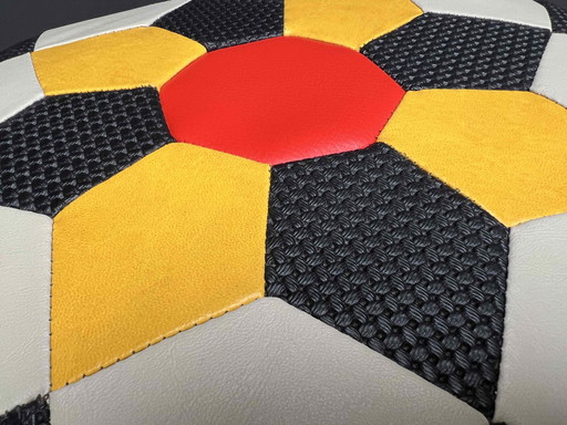 Pouf Vintage | années 70 | coussin d'assise