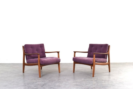 Mid-Century Lounge Chairs von Eugen Schmidt für Soloform, 1960er, 2er Set