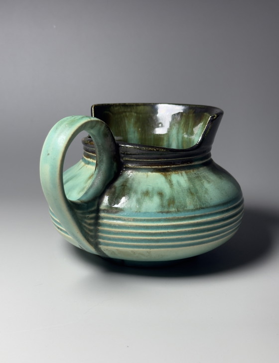 Image 1 of Faïenceries de Thulin
- Art Deco Decorative Pitcher, Belgium, 1920-30s