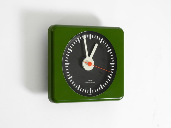 Image 1 of Bellissimo orologio da parete originale Krups degli anni '70, dal tipico design dell'era spaziale.
