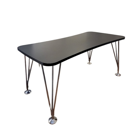 Image 1 of Vintage dinning table by Piet Hein for Fritz Hansen, Denmark 1960s