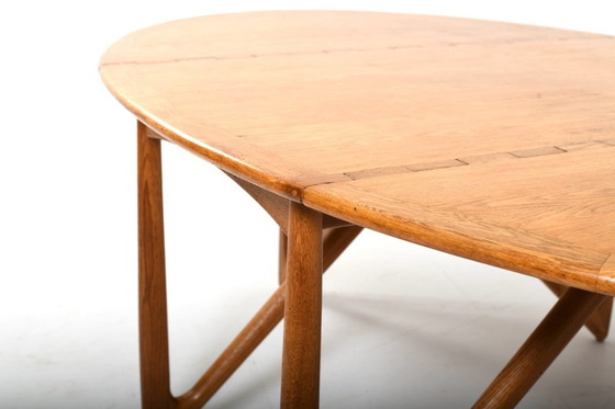 Image 1 of Drop Leaf Dining Table by Niels Koefoed Dinamarca Años 60