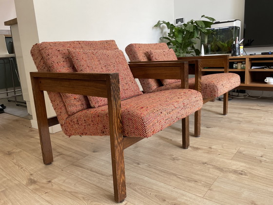 Image 1 of Hein Stolle e Spectrum 2 poltrone con tavolino