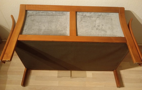 3-piece Mid-Century Designer Set by Dreipunkt International Model Scala – Sofas, Textile, Wood (photo 9 of 11)