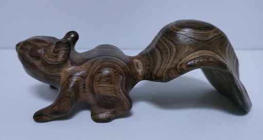 squirrel sculpture cm Copeland vintage cypress