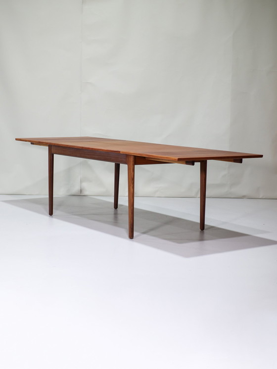 Image 1 of Eettafel Uitschuifbaar Deens Design Vintage Teak