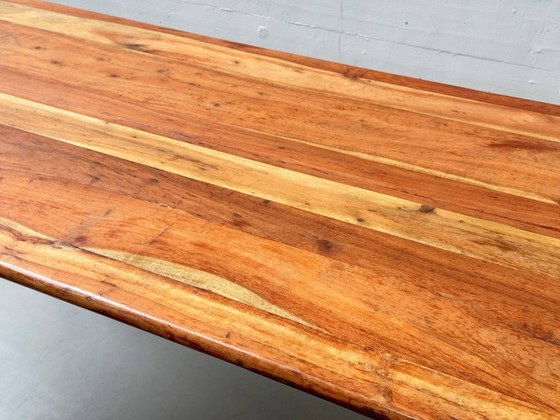 Image 1 of Dining table made of acacia wood, 1960s/70s