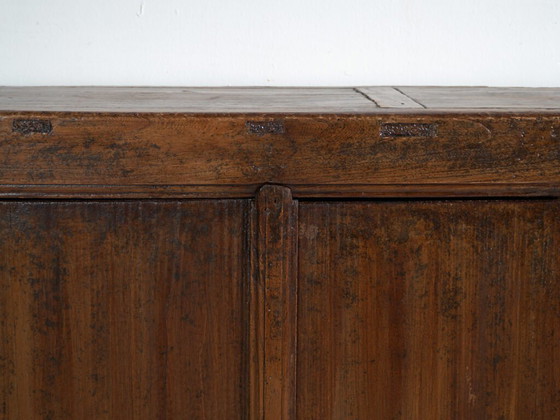 Buffet bas ancien en orme – Chine, circa 1950 – Iron (photo 35 of 40)