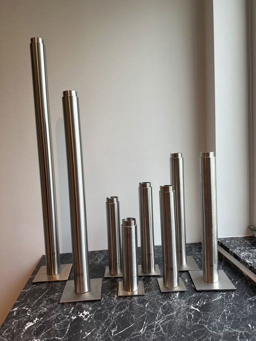8x T/P design candlesticks