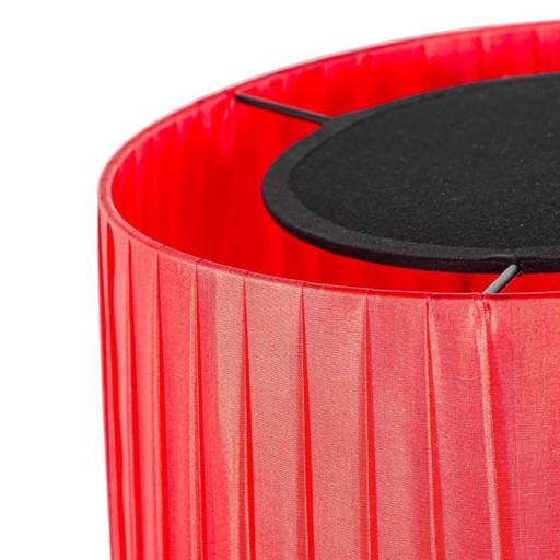 NIEUWE Tripode G6 Rode Tafellamp in Santa and Cole-stijl – tafellampen, Metal, Textile (photo 2 of 10)