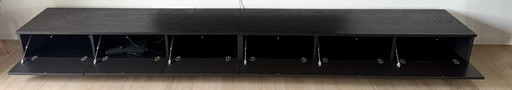 2 x Frans Bijnen Napoli TV-Möbel (schwarz)