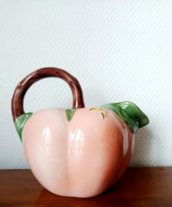 Image 1 of Vintage viskruik van slipware uit de jaren 60