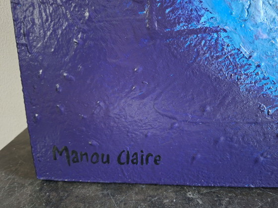 Manou Claire - Universe – Dipinti e disegni, Legno, Tela (photo 4 of 5)