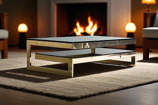 Table G vintage Belgochrome en or 23kt