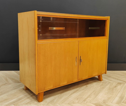 Vetrina di metà secolo | Vintage - credenza, tavolino