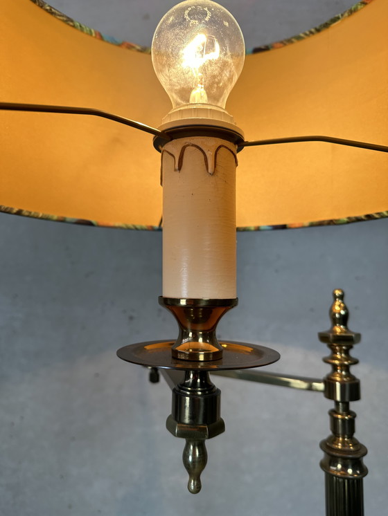 Image 1 of Lampada da terra vintage in ottone