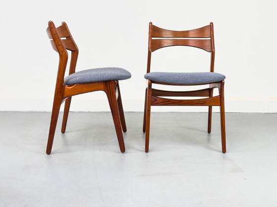 Teak Dining Chairs by Erik Buch for Chr. Christensens Møbelfabrik, 1960s, Set of 6 – Wood (photo 17 of 24)