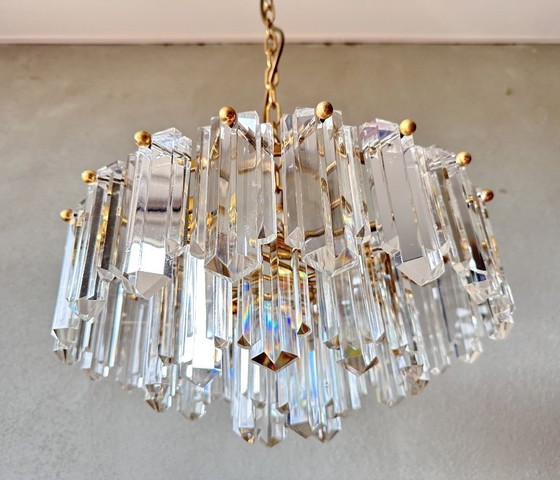 Image 1 of Lustre vintage en cristal Kalmar