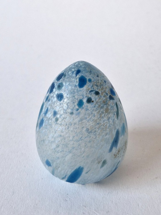 Image 1 of Kosta Boda - Blue egg by Monica Backström